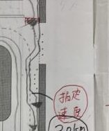 門真運転免許試験場の小型２輪（at）試験｜障害物の図